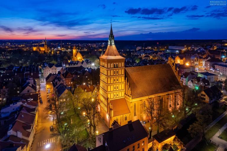 Night photos from Olsztyn